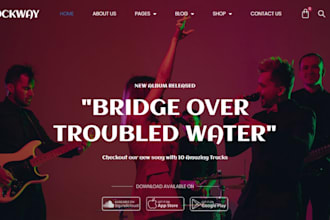 create wix musician website, band, 360 photobooth, djs, artists with booking