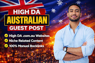 do high quality canada, australia, africa niche specific guest post backlinks