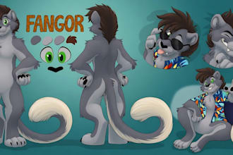 furry ref sheet anthro nsfw furry reference sheet fursona ref sheet for fursuit