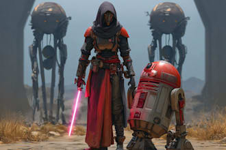 making your sci fi and star wars character