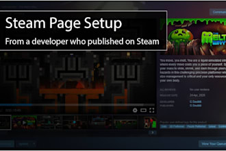 set up and optimize your steam store page