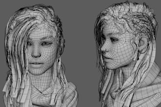 fix vface scan daz genesis 9 wrap4d retarget ue5 character rig animation mixamo