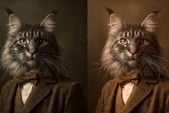 paint a portrait for your pet, any animal