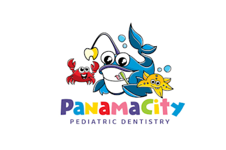design mascot pediatric dental clinic logo