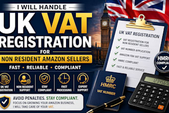 handle UK vat registration for non resident amazon sellers