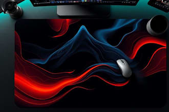 provide custom mouse pad design or desk mat design