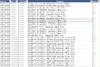 provide global customs import export and supplier data