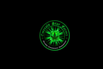 design hemp budding upscale marijuana logo