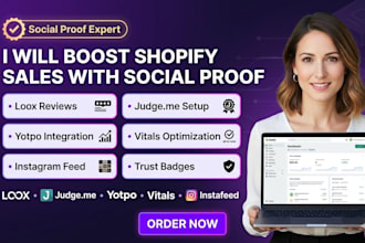 setup shopify socual trust judge me instafeed loox vitals yotpo website