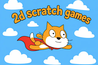 create a fun custom scratch game or project