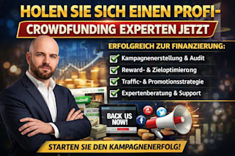 erstellen analysieren bewerben ihre crowdfunding kampagne für bessere ergebnisse