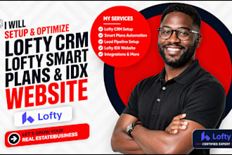setup lofty crm lofty smart plans lofty real estate lofty idx website lofty