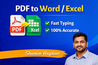 do professional data entry, copy paste and excel