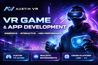 design interactive VR experiences build  VR games