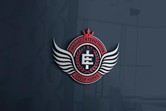 design high resolution crest logo for group home