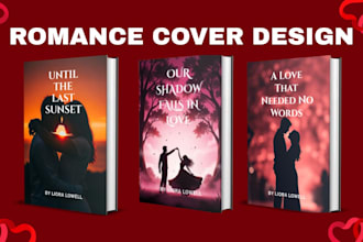 design a stunning romance and erotica book covers