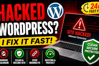 remove malware and viruses from your wordpress website in 24 hours