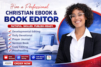 create prayer journal, daily devotion, christian book design
