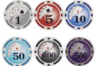design a high quality poker chip or game, poker card, poker logo for you