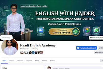 setup facebook and insta page for sales, leads and traffic
