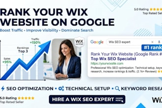 optimize wix SEO and google ranking with search engine optimization