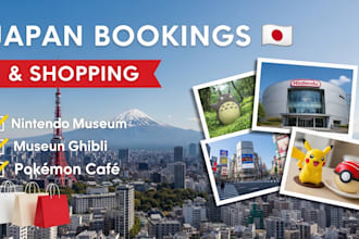 do anything for you in japan and be trusted personal shopper in japan