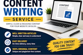 write SEO articles and blog posts in simple english