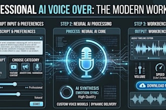 create professional ai voice