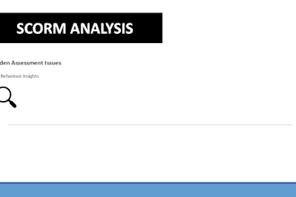 analyse your scorm assessments and quizzes