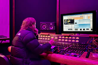 professionally mix your house, edm, trap or hip hop track