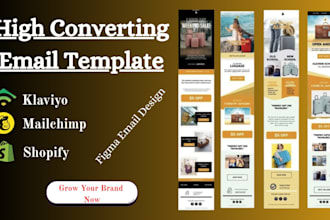 figma to klaviyo email design build responsive shopify email flows emailcampaign