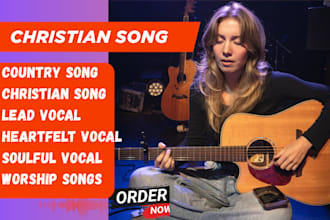 be soulful christian songwriter worship song ccm hymn gospel music country song