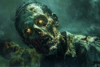 draw you like zombie