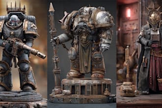 paint your warhammer 40k and fantasy miniatures