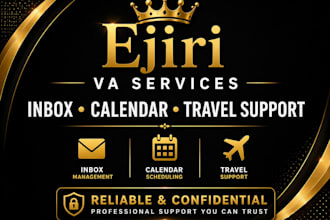 provide executive assistant and admin support