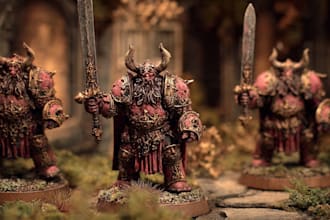 paint your warhammer models using pro miniature painting