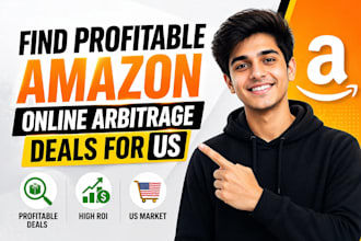 find profitable amazon online arbitrage deals for us market