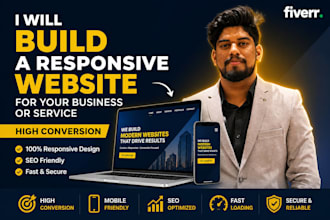 build a responsive website for your business or service