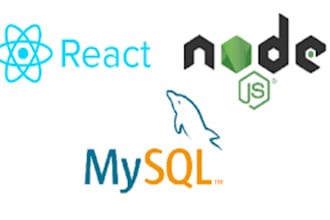 build a modern full stack web app using react, node js, mysql