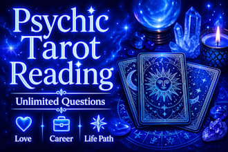 provide a psychic reading for love, career and life path