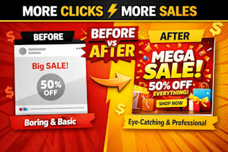 design  scroll stopping instagram posts and you tube  ads sell