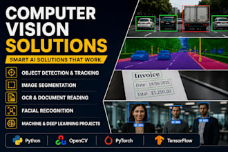 do computer vision, machine learning, deep learning projects