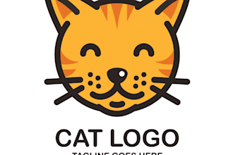 design a unique pet, dog, cat, or animal logo