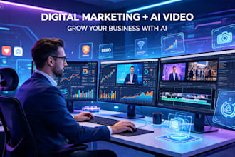 digital marketing and ai video service