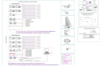 create lighting control design, autocad drawings
