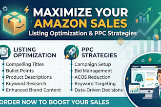 do amazon PPC and listing optimization