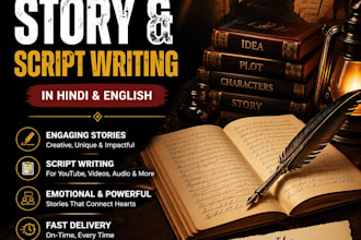 write engaging stories and scripts for any genre
