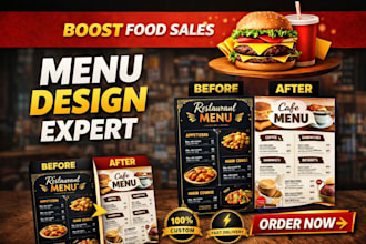 design menu,  food menu