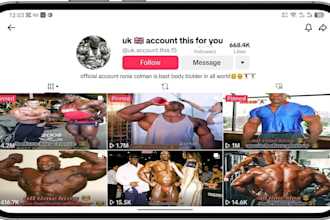 make UK tiktok accounts for bussniss and viral growth