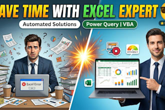 clean, format, merge, split excel data